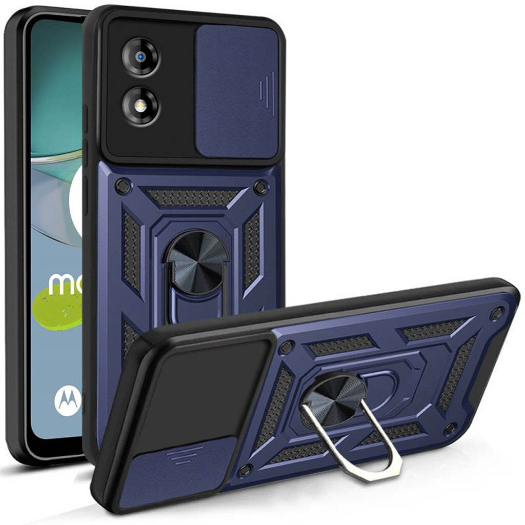 Чехол (накладка) Motorola Moto G04 / Moto G04s / XT2421-13 Moto E14 / XT2423 Moto G24, BeCover Military, Синий - № 2 Чехол (накладка) Motorola Moto G04 / Moto G04s / XT2421-13 Moto E14 / XT2423 Moto G24, BeCover Military, Синий - № 2