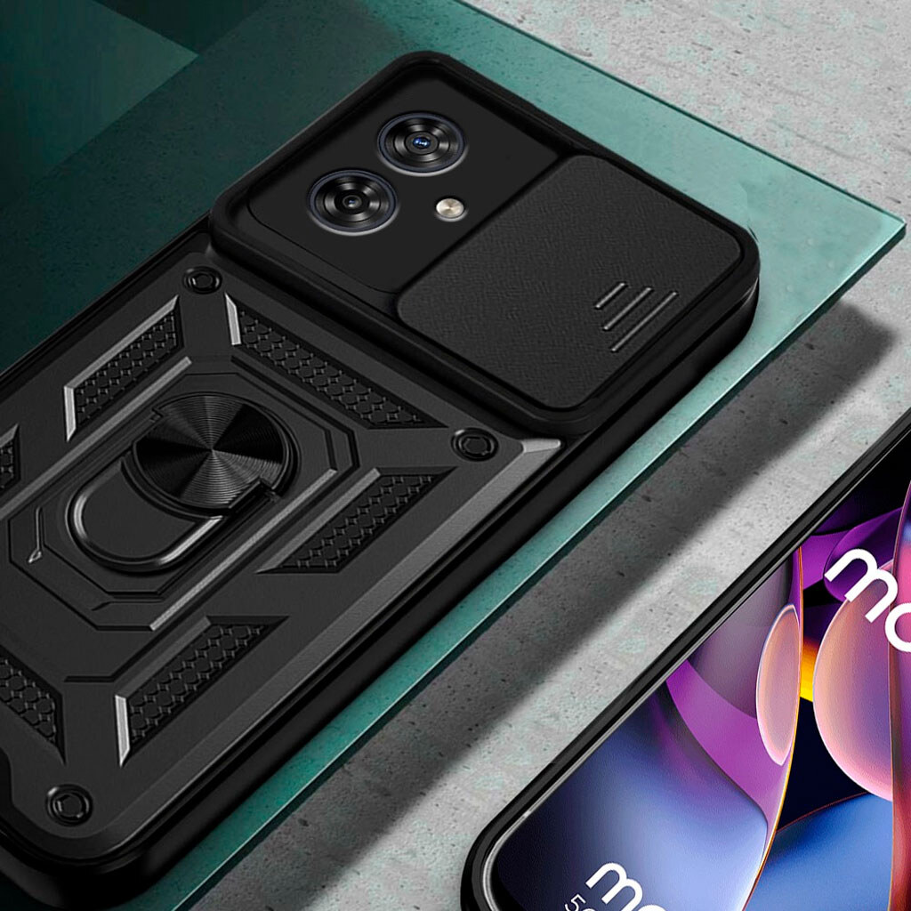 Чехол (накладка) Motorola Moto G54, BeCover Military, Черный - № 2 Чехол (накладка) Motorola Moto G54, BeCover Military, Черный - № 2