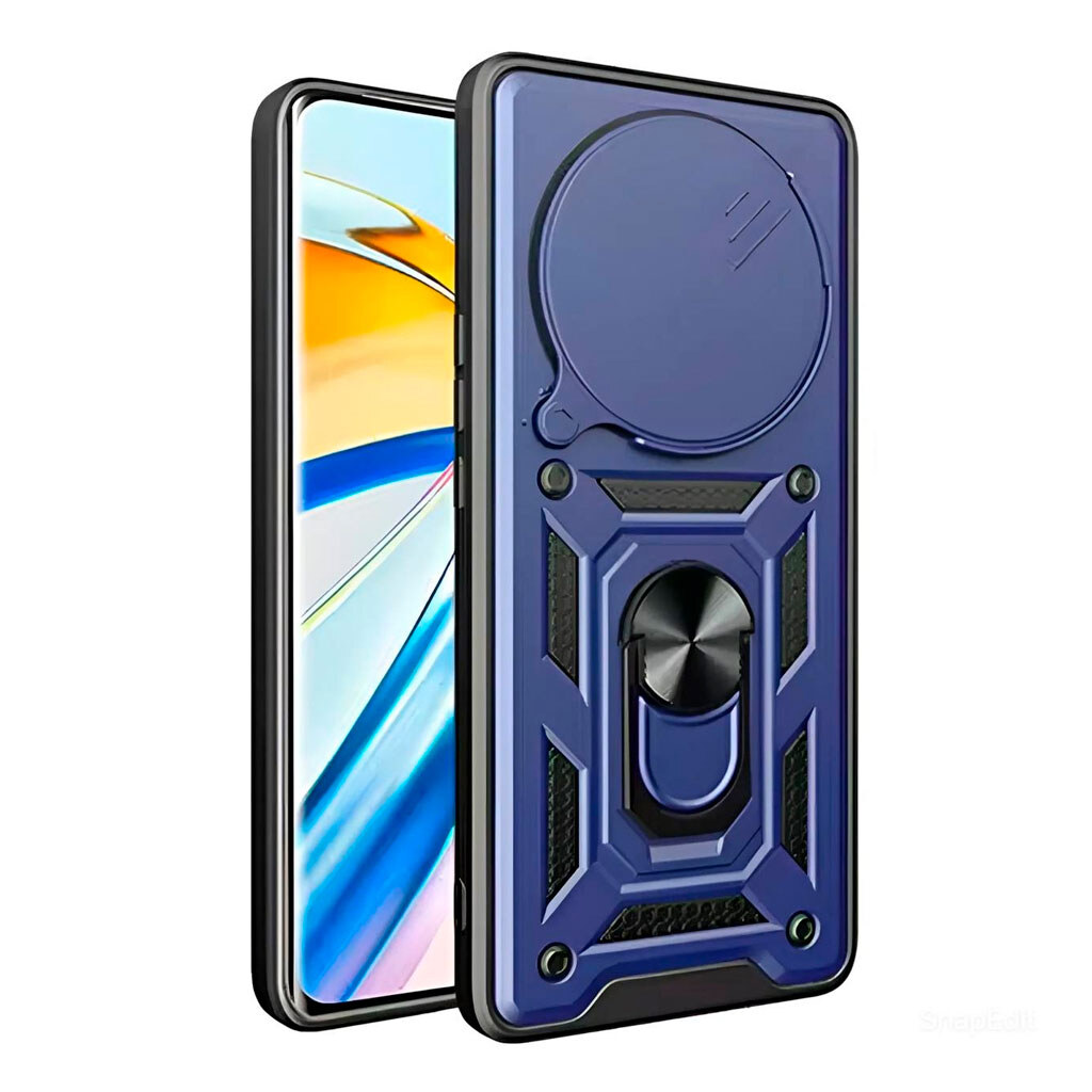 Чехол (накладка) Xiaomi Poco C61 / Redmi A3, BeCover Military, Синий - № 1 Чехол (накладка) Xiaomi Poco C61 / Redmi A3, BeCover Military, Синий - № 1