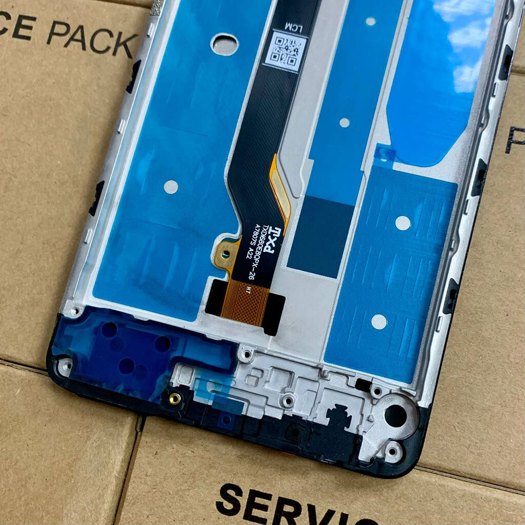 Дисплей (екран) Tecno Pova 6 Neo, Original (PRC), З сенсорним склом, З рамкою, Чорний - № 4 Дисплей (екран) Tecno Pova 6 Neo, Original (PRC), З сенсорним склом, З рамкою, Чорний - № 4