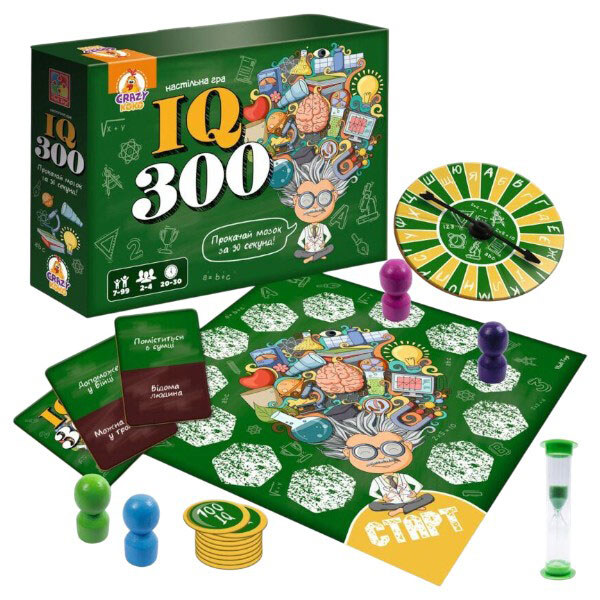 Игра настольная, развлекательная "IQ300", рус, Vladi Toys - № 3 Игра настольная, развлекательная "IQ300", рус, Vladi Toys - № 3