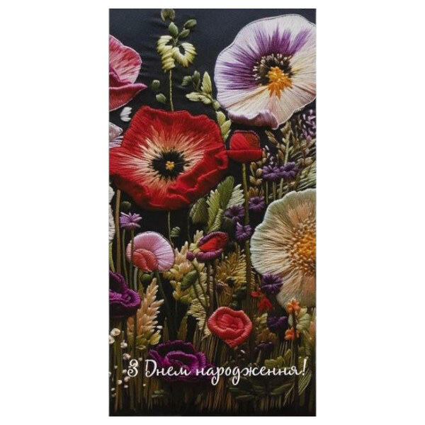 Конверт поздравительный для денег, Fresh - № 1 Конверт поздравительный для денег, Fresh - № 1