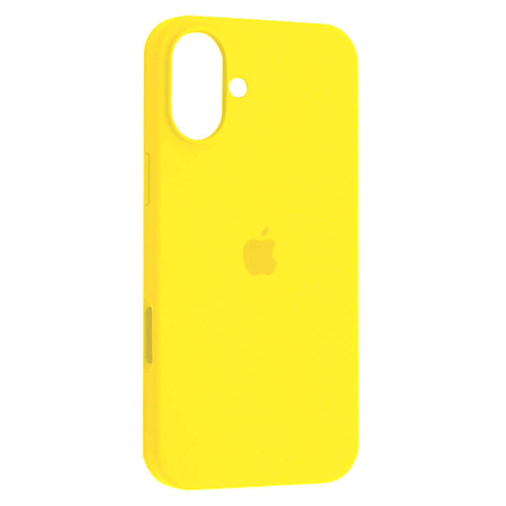 Чохол (накладка) Apple iPhone 17 Air, Original Soft Case, Жовтий - № 1 Чохол (накладка) Apple iPhone 17 Air, Original Soft Case, Жовтий - № 1