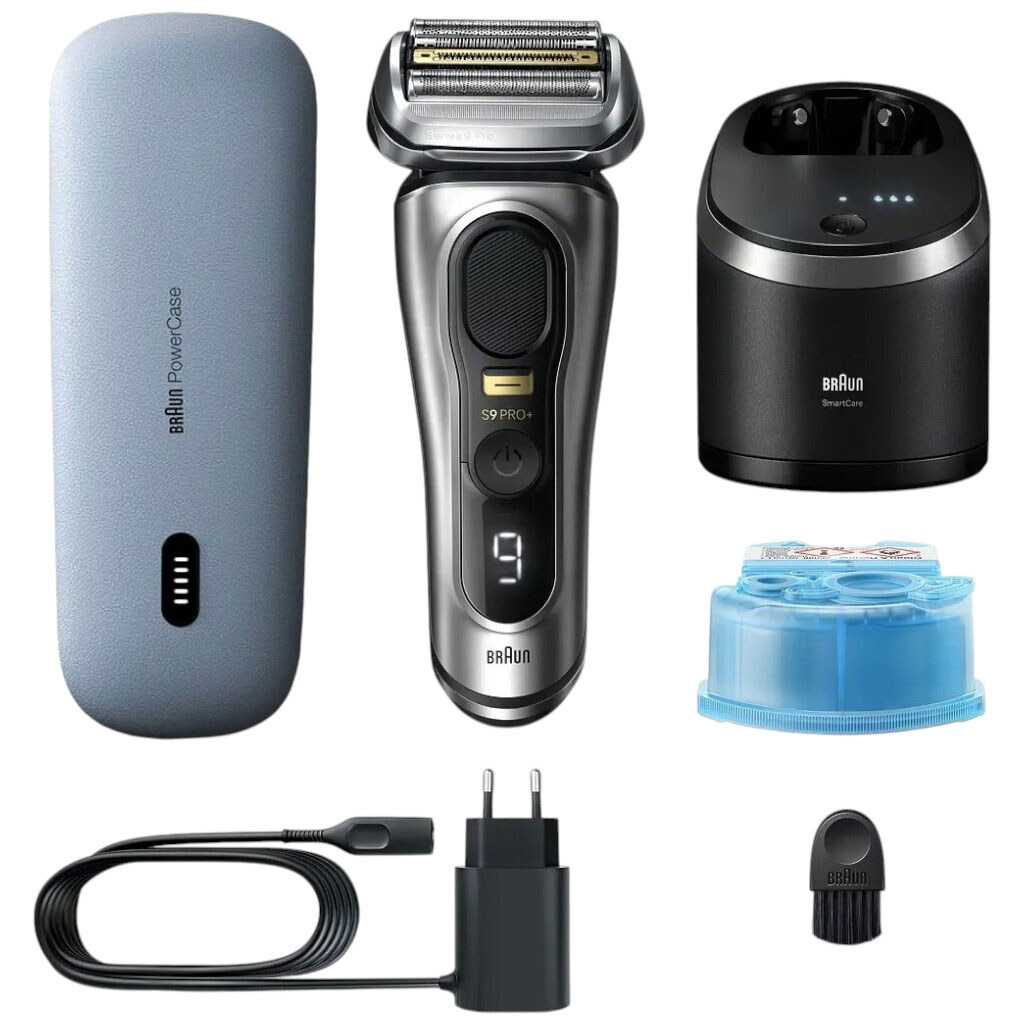 Електробритва Braun Series 9 Pro+ 9577cc Wet&Dry, Чорний - № 1 Електробритва Braun Series 9 Pro+ 9577cc Wet&Dry, Чорний - № 1