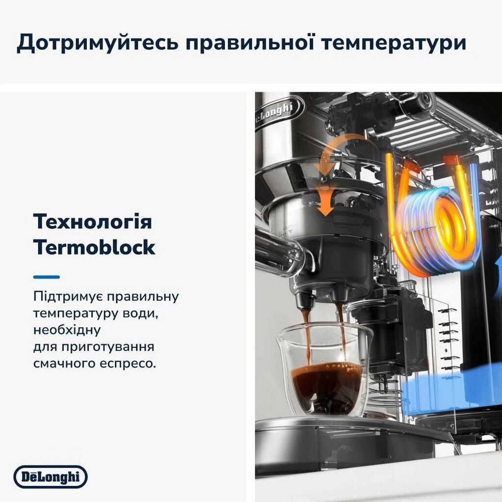 Кофеварка рожковая Delonghi EC 685 BK Dedica, Черный - № 5 Кофеварка рожковая Delonghi EC 685 BK Dedica, Черный - № 5