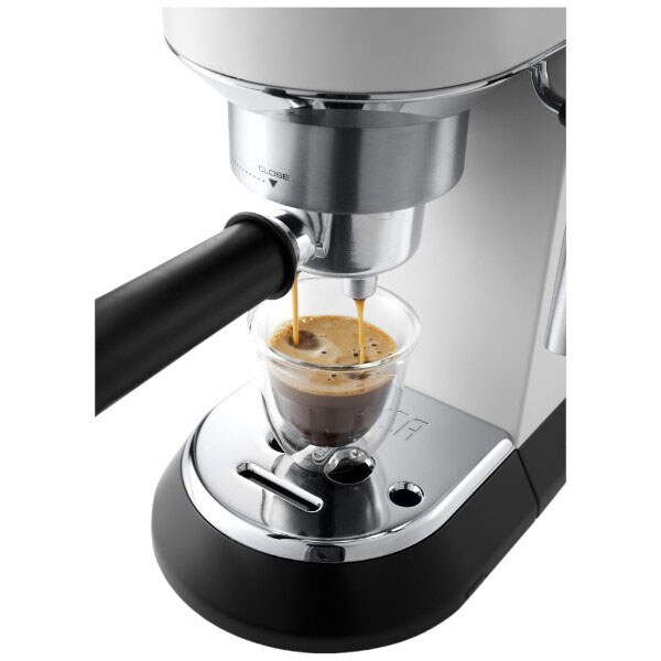 Кофеварка рожковая Delonghi EC 685.W Dedica, Белый - № 4 Кофеварка рожковая Delonghi EC 685.W Dedica, Белый - № 4