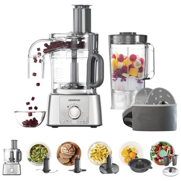 Кухонный комбайн Kenwood MultiPro Express FDP 65.820SI, Серебряный - № 2 Кухонный комбайн Kenwood MultiPro Express FDP 65.820SI, Серебряный - № 2