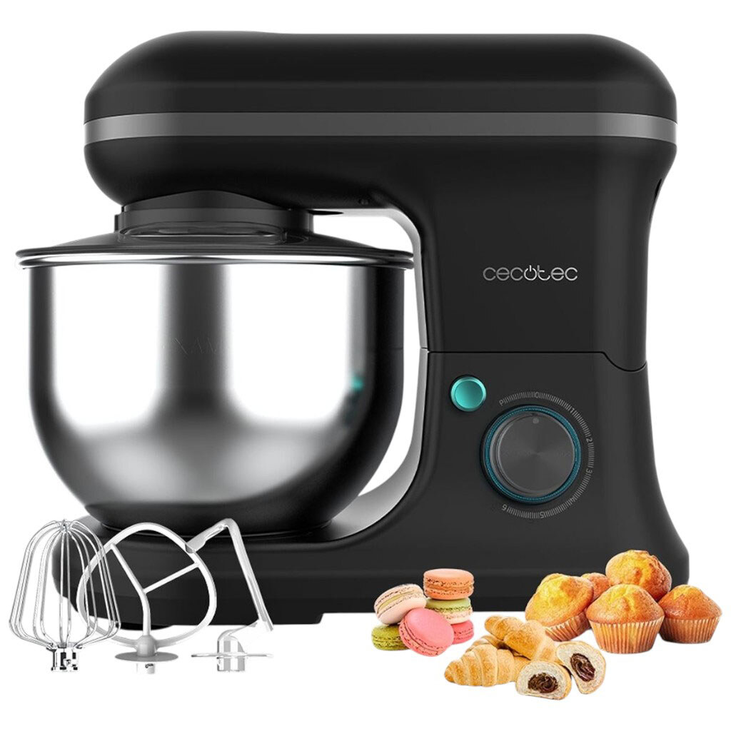 Миксер Cecotec Cecomixer Merengue 5L 1200, Черный - № 1 Миксер Cecotec Cecomixer Merengue 5L 1200, Черный - № 1