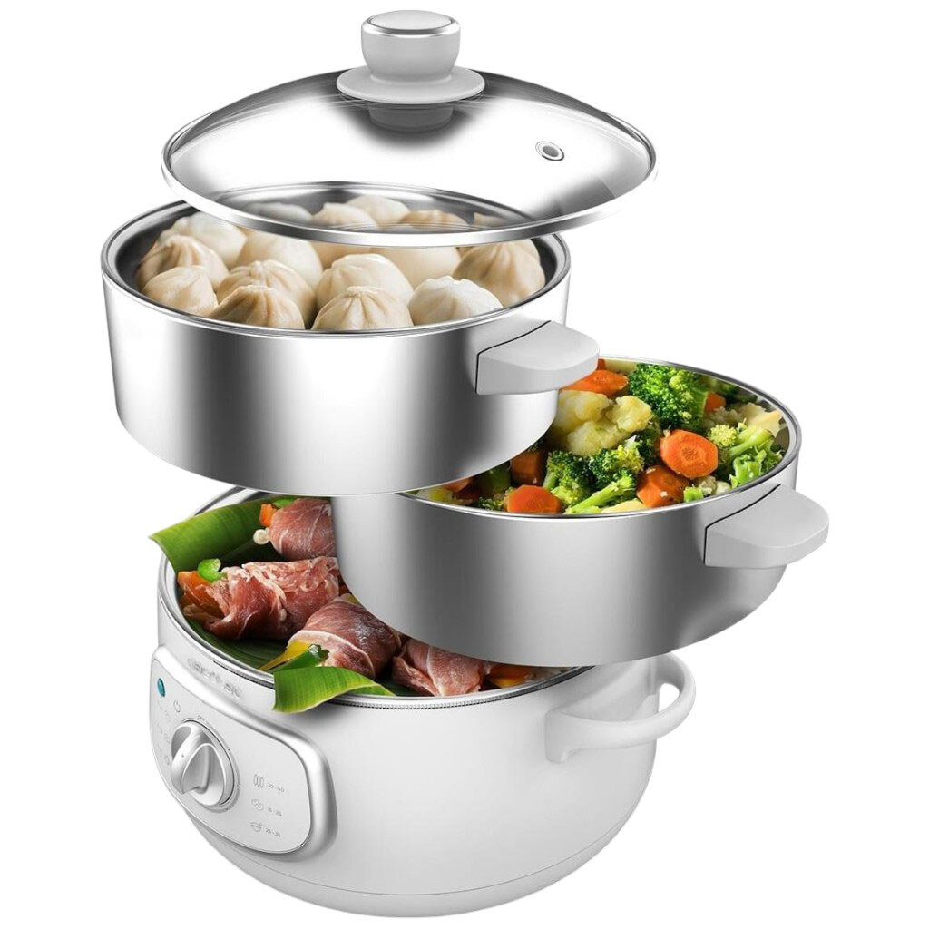 Пароварка Cecotec Vapovita SteelPot, Белый - № 1 Пароварка Cecotec Vapovita SteelPot, Белый - № 1