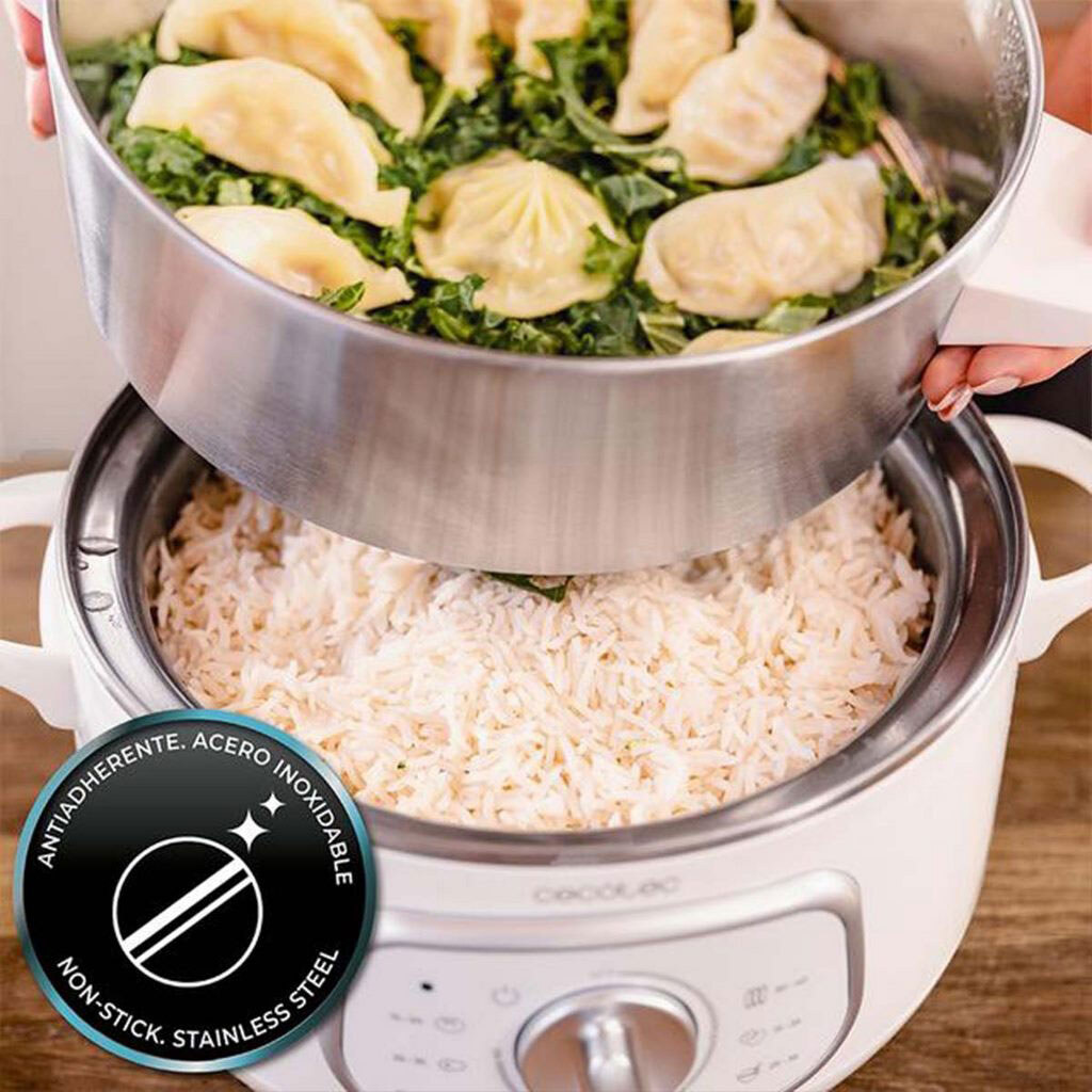 Пароварка Cecotec Vapovita SteelPot, Белый - № 2 Пароварка Cecotec Vapovita SteelPot, Белый - № 2