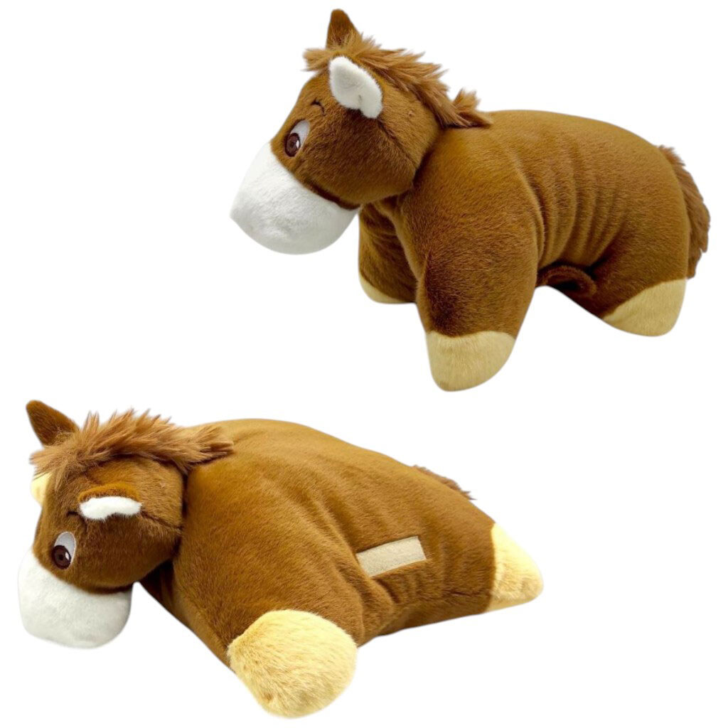 Подушка-складушка "Лошадь", подушка - 38х10х37 см, Копиця - № 1 Подушка-складушка "Лошадь", подушка - 38х10х37 см, Копиця - № 1