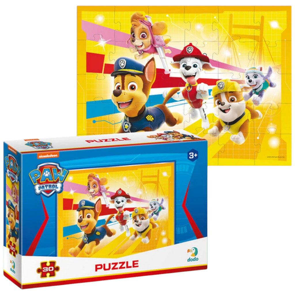 Пазлы детские картонные DoDо Paw Patrol 30 элементов - № 2 Пазлы детские картонные DoDо Paw Patrol 30 элементов - № 2