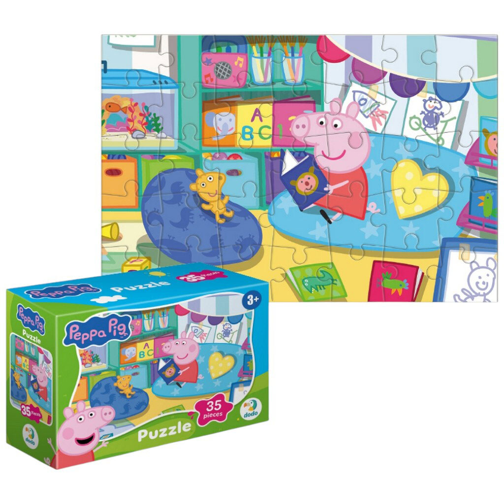 Пазли-міні дитячі картонні DoDo Мультгерої в асортименті 35 елементів - № 5 Пазли-міні дитячі картонні DoDo Мультгерої в асортименті 35 елементів - № 5