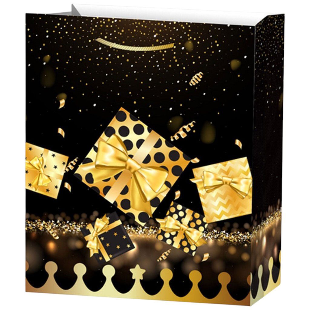 Пакет подарочный бумажный День рождения 40х55х15 см - № 1 Пакет подарочный бумажный День рождения 40х55х15 см - № 1