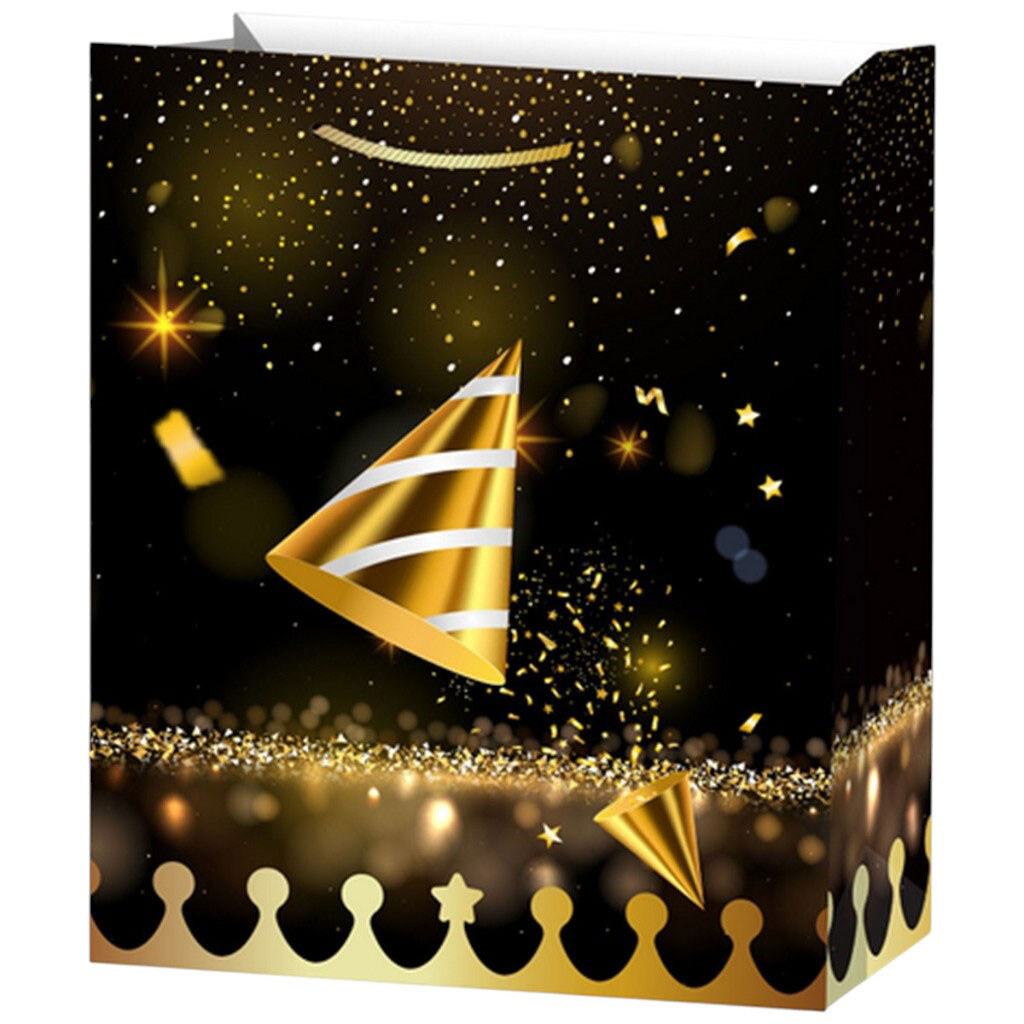 Пакет подарочный бумажный День рождения 40х55х15 см - № 2 Пакет подарочный бумажный День рождения 40х55х15 см - № 2