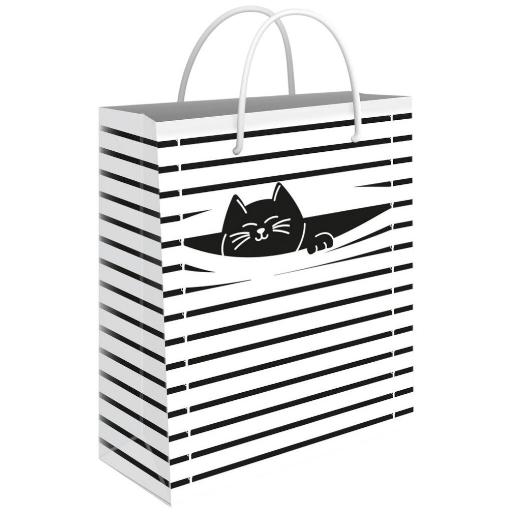 Пакет подарочный бумажный р. М 17,5х23х10 см - № 5 Пакет подарочный бумажный р. М 17,5х23х10 см - № 5