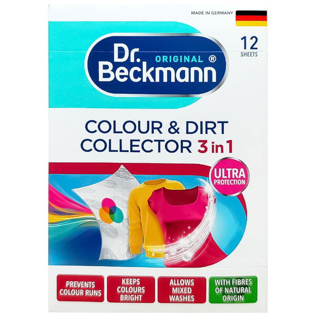Пастки для кольору, бруду, для прання Dr. Beckmann - № 1 Пастки для кольору, бруду, для прання Dr. Beckmann - № 1