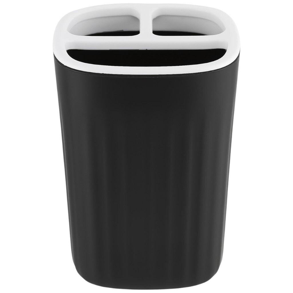 Подставка для зубных щеток пластиковая 10,5х7,5 см - № 2 Подставка для зубных щеток пластиковая 10,5х7,5 см - № 2