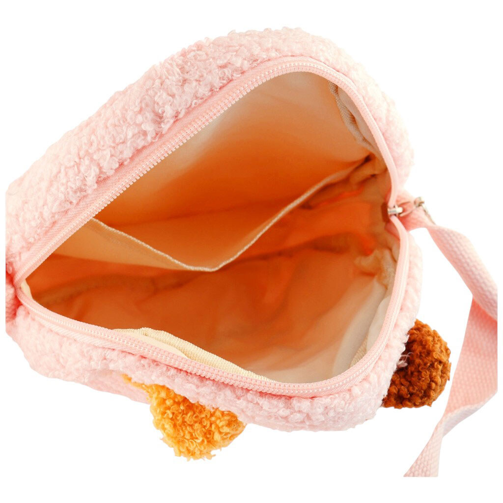 Сумка детская плюшевая через плечо Кот в ассортименте - № 4 Сумка детская плюшевая через плечо Кот в ассортименте - № 4