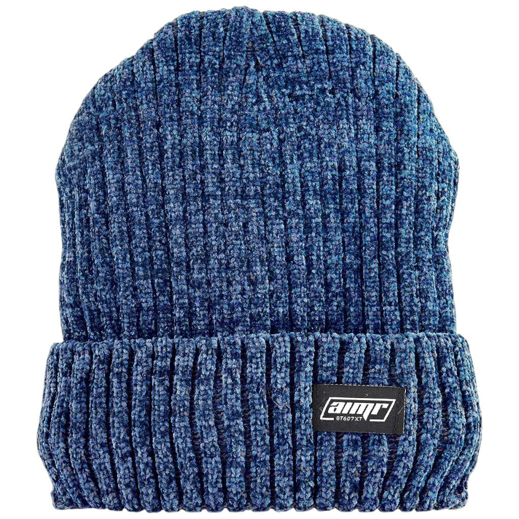 Мужская шапка вязаная с отворотом - № 3 Мужская шапка вязаная с отворотом - № 3