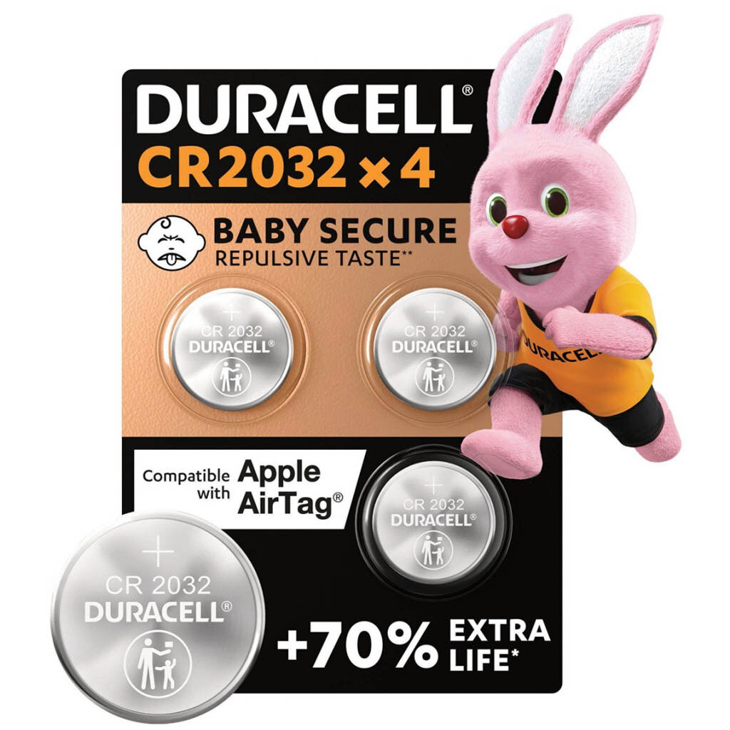 Батарейка Duracell DL2032 - № 5 Батарейка Duracell DL2032 - № 5