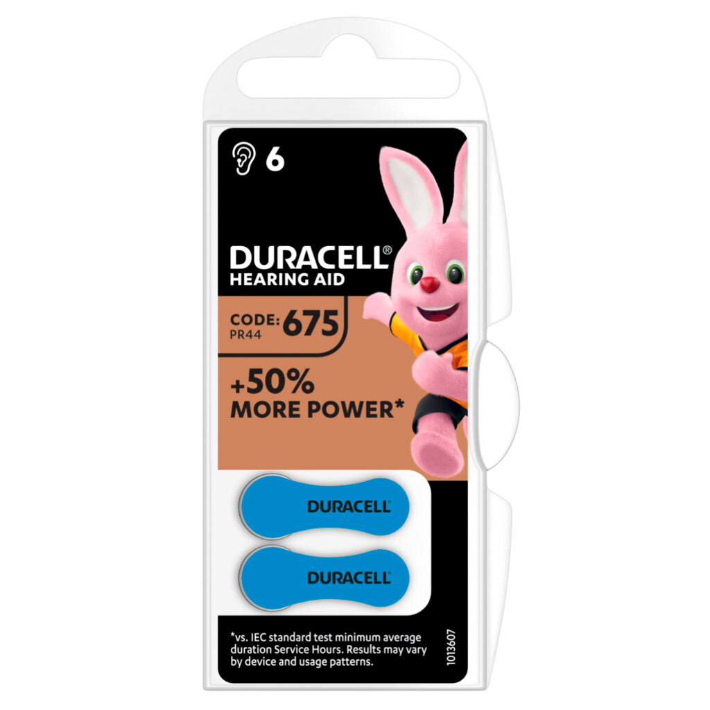 Батарейка Duracell PR44 - № 1 Батарейка Duracell PR44 - № 1
