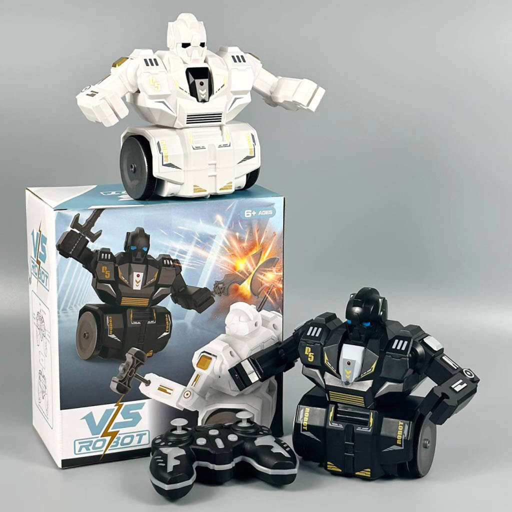 Робот на радіокеруванні Fighting Rotating, Білий - № 11 Робот на радіокеруванні Fighting Rotating, Білий - № 11