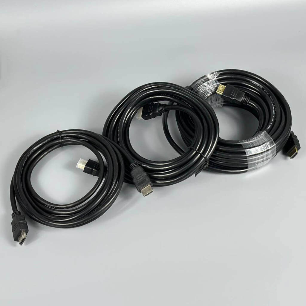 Кабель HDMI - HDMI 1.4V, 1.5 м., Черный - № 3 Кабель HDMI - HDMI 1.4V, 1.5 м., Черный - № 3