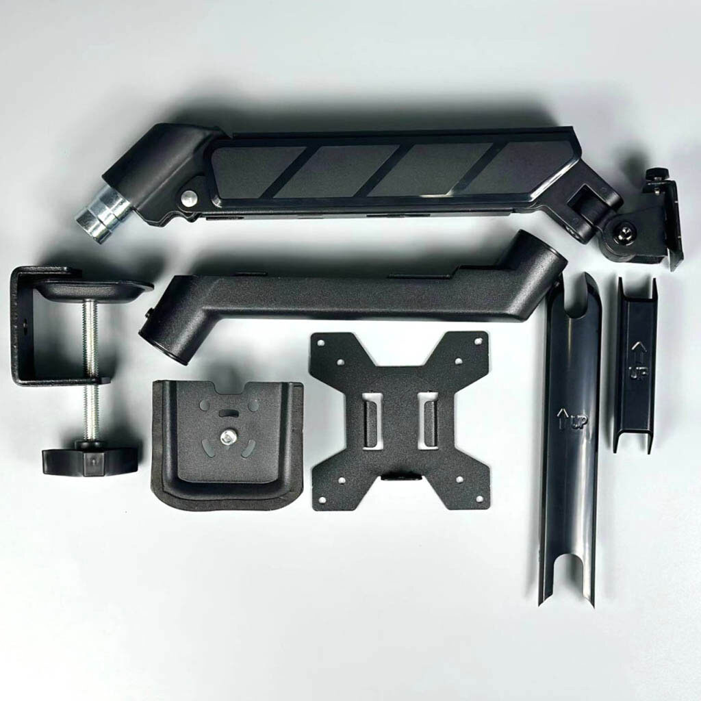 Настільний кріплення для монітора F80, Чорний - № 2 Настільний кріплення для монітора F80, Чорний - № 2