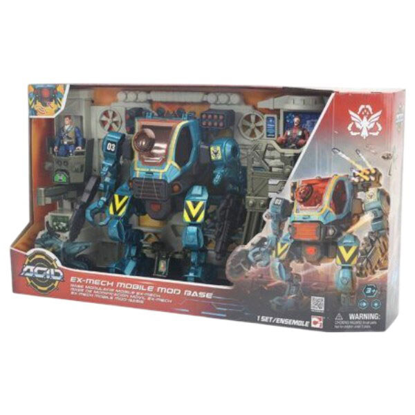 Ігровий набір "Ex-Mech Mobile Mod Base/Мобільна база. Екс-Робот", A.C.I.D - № 1 Ігровий набір "Ex-Mech Mobile Mod Base/Мобільна база. Екс-Робот", A.C.I.D - № 1