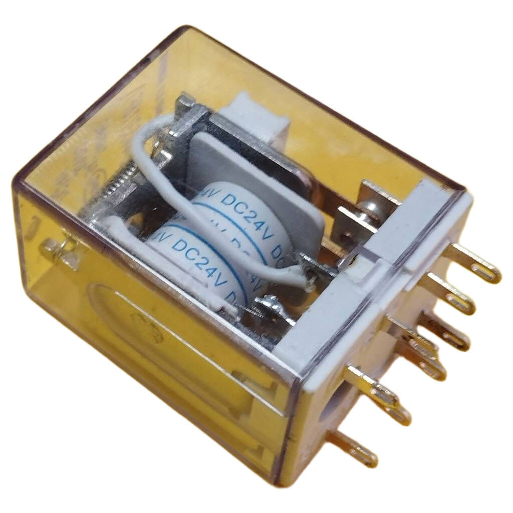 Реле электромеханическое HLS-4453(18F)-2C-DC24V-5A - № 1 Реле электромеханическое HLS-4453(18F)-2C-DC24V-5A - № 1