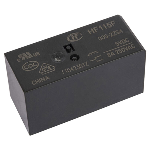 Реле электромеханическое HF115F/024-2ZS4A - № 1 Реле электромеханическое HF115F/024-2ZS4A - № 1