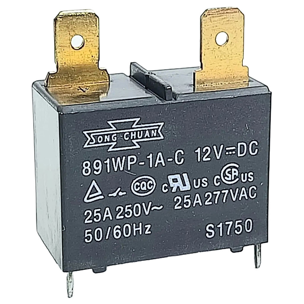 Реле електромеханічне 891WP-1A-C 12VDC - № 1 Реле електромеханічне 891WP-1A-C 12VDC - № 1