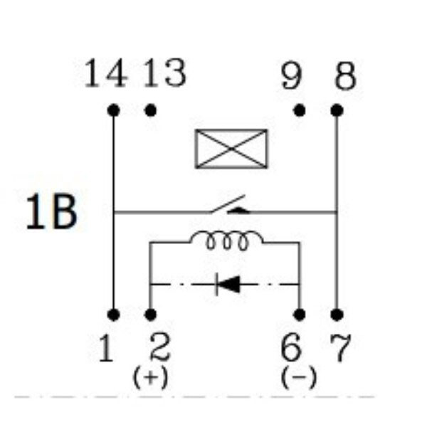 Реле електромеханічне TRR-1B-12D-00-D-R - № 4 Реле електромеханічне TRR-1B-12D-00-D-R - № 4