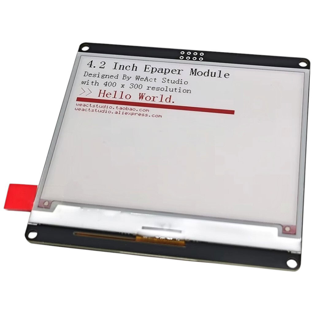 Дисплей 4.2 Inch Epaper Module E-paper Black-White-Red - № 1 Дисплей 4.2 Inch Epaper Module E-paper Black-White-Red - № 1