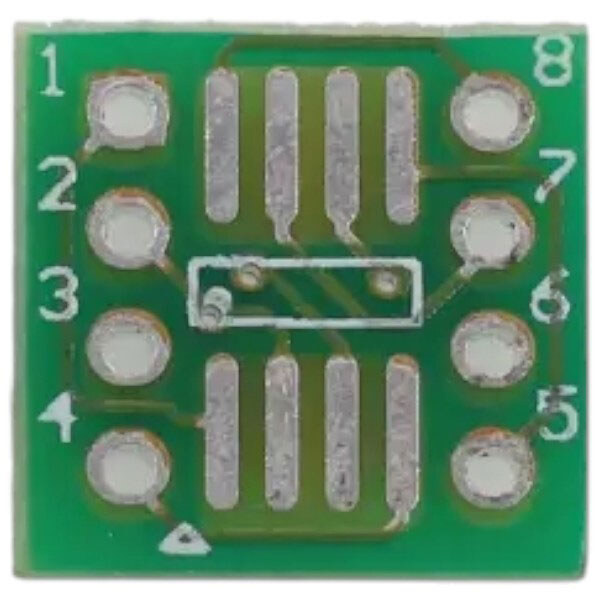 Макетная плата SOP8 SOIC8 SSOP8 To DIP8 - № 1 Макетная плата SOP8 SOIC8 SSOP8 To DIP8 - № 1