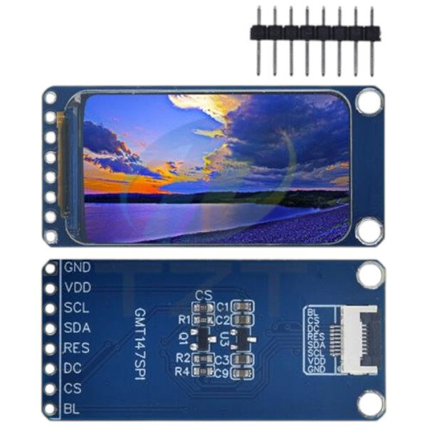 Дисплей 1.47" 172x320 SPI, TFT HD IPS - № 3 Дисплей 1.47" 172x320 SPI, TFT HD IPS - № 3