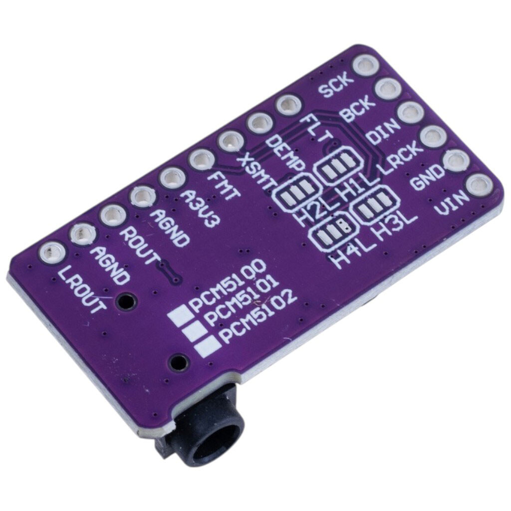 Модуль звукового I2S ЦАП PCM5102 - № 3 Модуль звукового I2S ЦАП PCM5102 - № 3