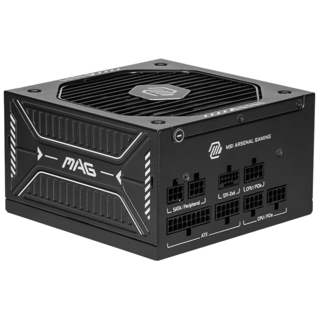 Блок питания для корпусов MSI MAG A750GLS, Черный - № 3 Блок питания для корпусов MSI MAG A750GLS, Черный - № 3