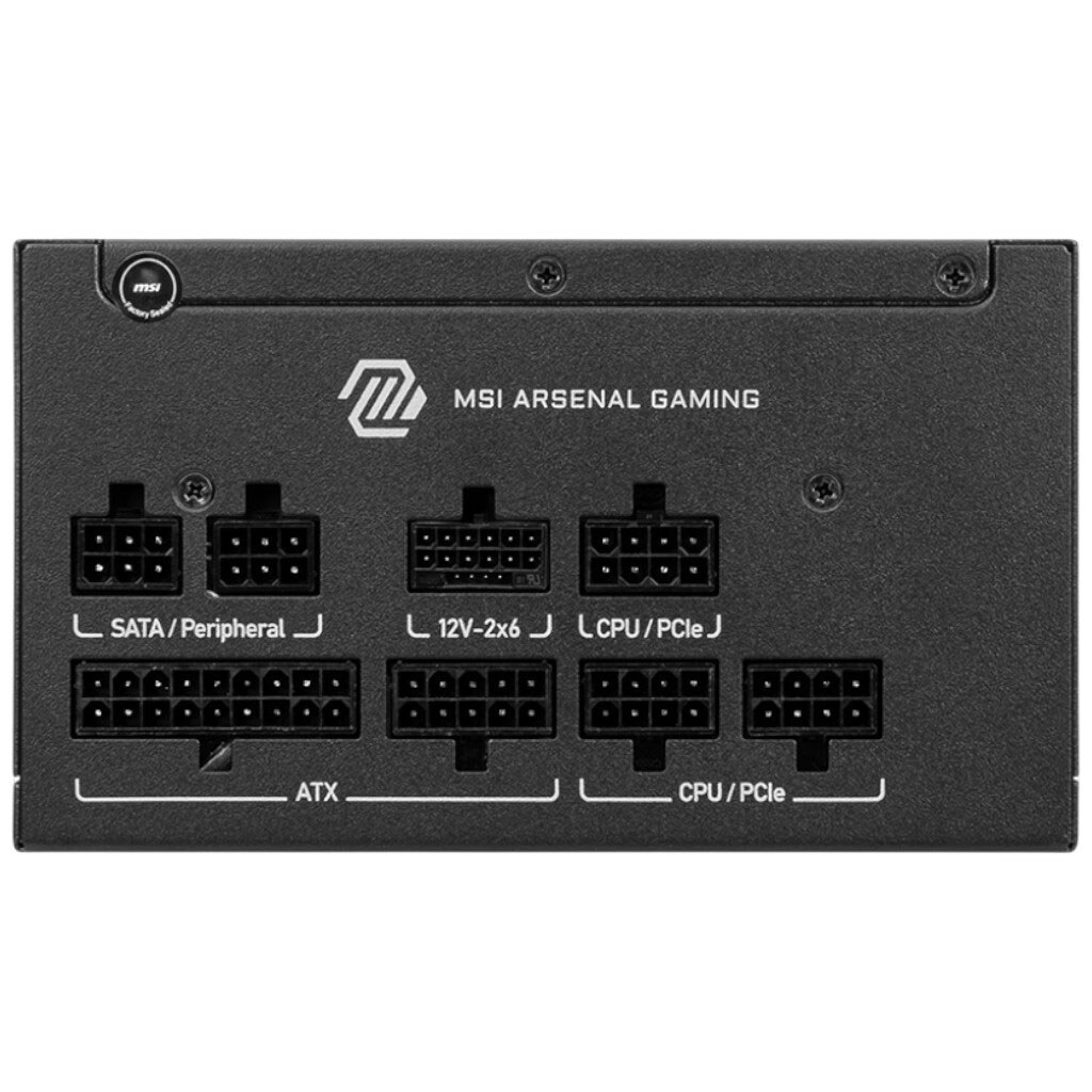 Блок питания для корпусов MSI MAG A750GLS, Черный - № 4 Блок питания для корпусов MSI MAG A750GLS, Черный - № 4