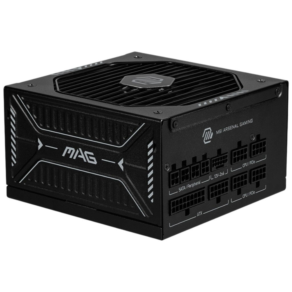 Блок живлення для корпусів MSI MAG A850GLS, Чорний - № 4 Блок живлення для корпусів MSI MAG A850GLS, Чорний - № 4