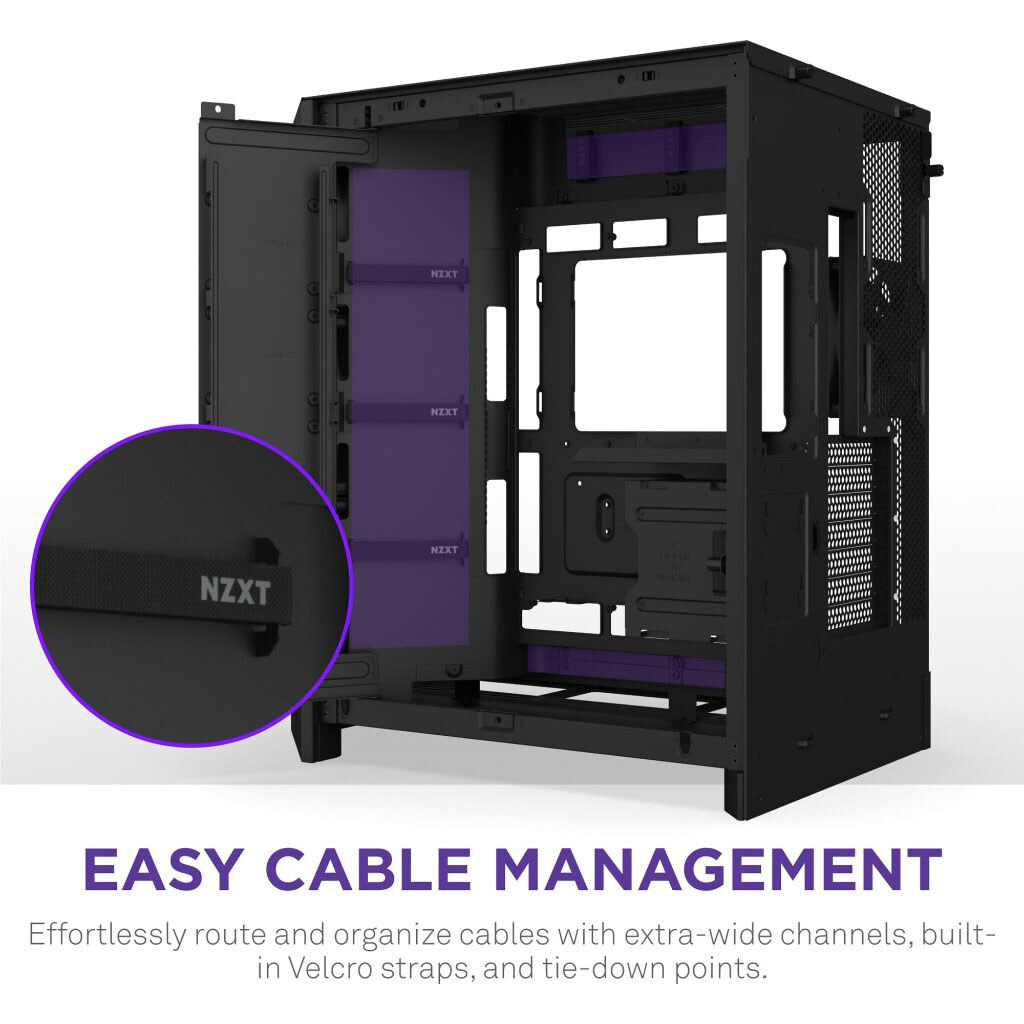Корпус NZXT H9 Flow, Черный - № 6 Корпус NZXT H9 Flow, Черный - № 6