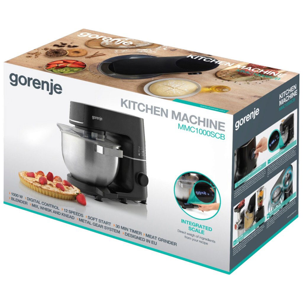 Кухонная машина Gorenje MMC1000SCB, Черный - № 19 Кухонная машина Gorenje MMC1000SCB, Черный - № 19