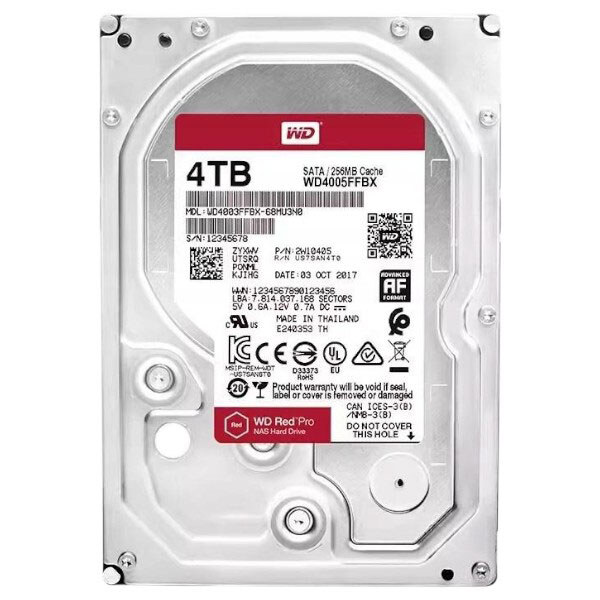 HDD-накопичувач WD Red Pro, 4 Тб. - № 2 HDD-накопичувач WD Red Pro, 4 Тб. - № 2