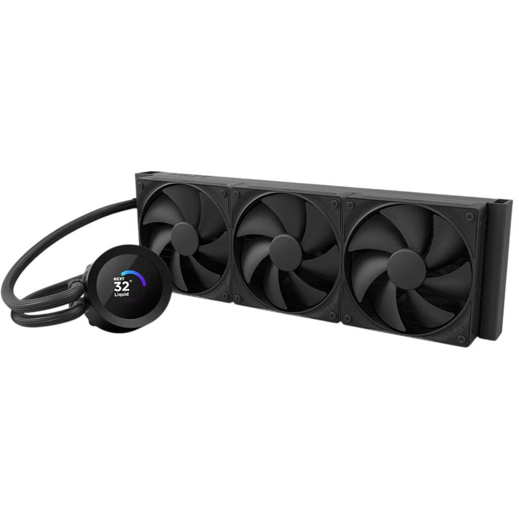 Система водяного охлаждения NZXT Kraken Plus 360 V2, Черный - № 2 Система водяного охлаждения NZXT Kraken Plus 360 V2, Черный - № 2