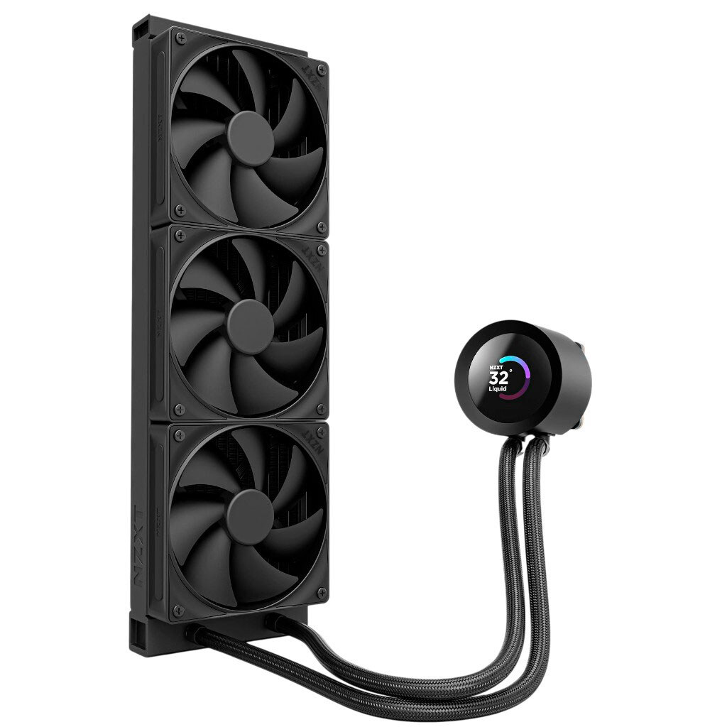 Система водяного охлаждения NZXT Kraken Plus 360 V2, Черный - № 3 Система водяного охлаждения NZXT Kraken Plus 360 V2, Черный - № 3