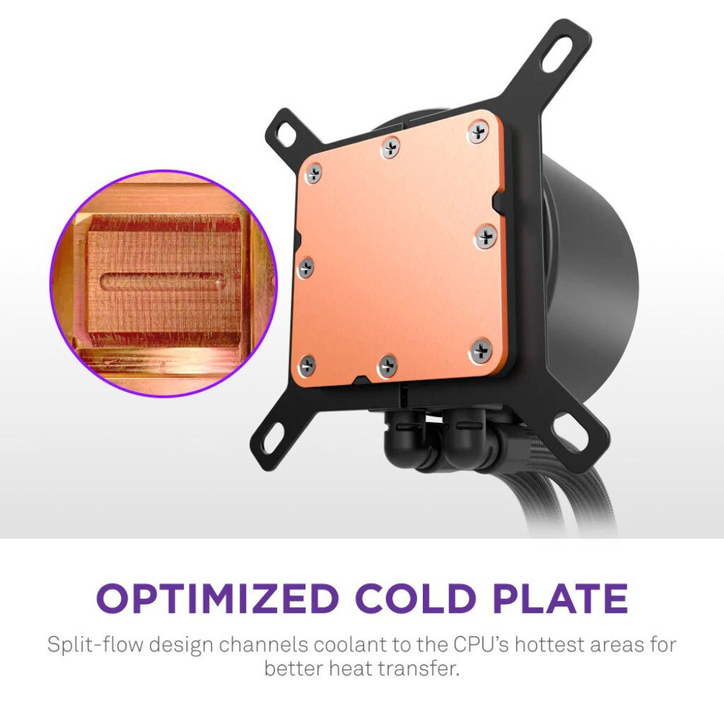 Система водяного охлаждения NZXT Kraken Plus 360 V2, Черный - № 7 Система водяного охлаждения NZXT Kraken Plus 360 V2, Черный - № 7