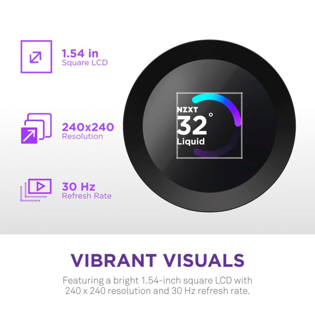 Система водяного охлаждения NZXT Kraken Plus 360 V2, Черный - № 10 Система водяного охлаждения NZXT Kraken Plus 360 V2, Черный - № 10