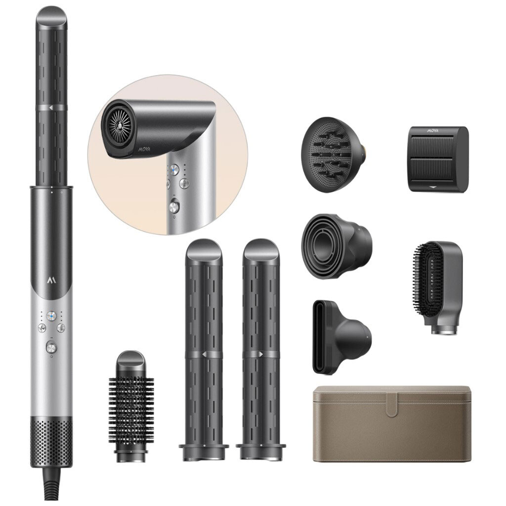 Стайлер Mova Master 10 Lunar, Серебряный - № 1 Стайлер Mova Master 10 Lunar, Серебряный - № 1