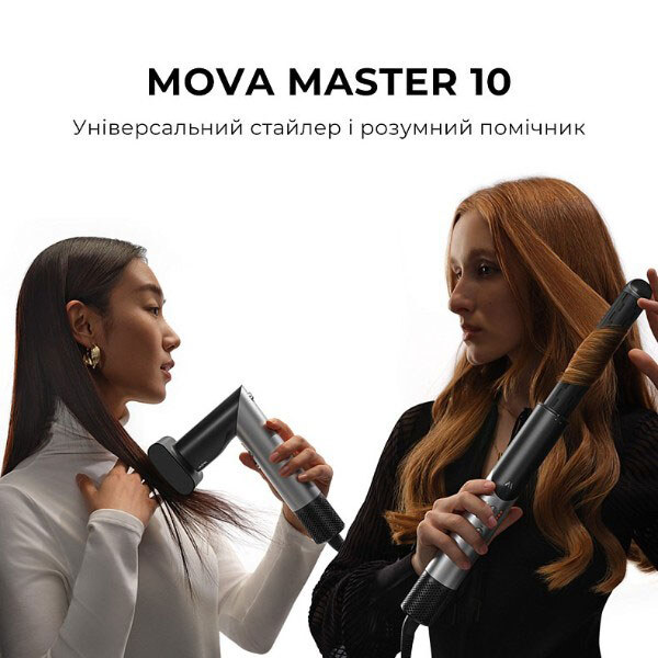 Стайлер Mova Master 10 Lunar, Серебряный - № 7 Стайлер Mova Master 10 Lunar, Серебряный - № 7